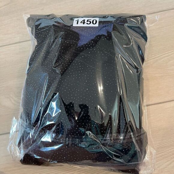 VTG ONYX Nite By Wendye Chaitin Cardigan Blazer 22 Black Sequin Formal Evening - Picture 10 of 10